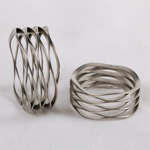 碟形與波形彈簧墊圈的對比